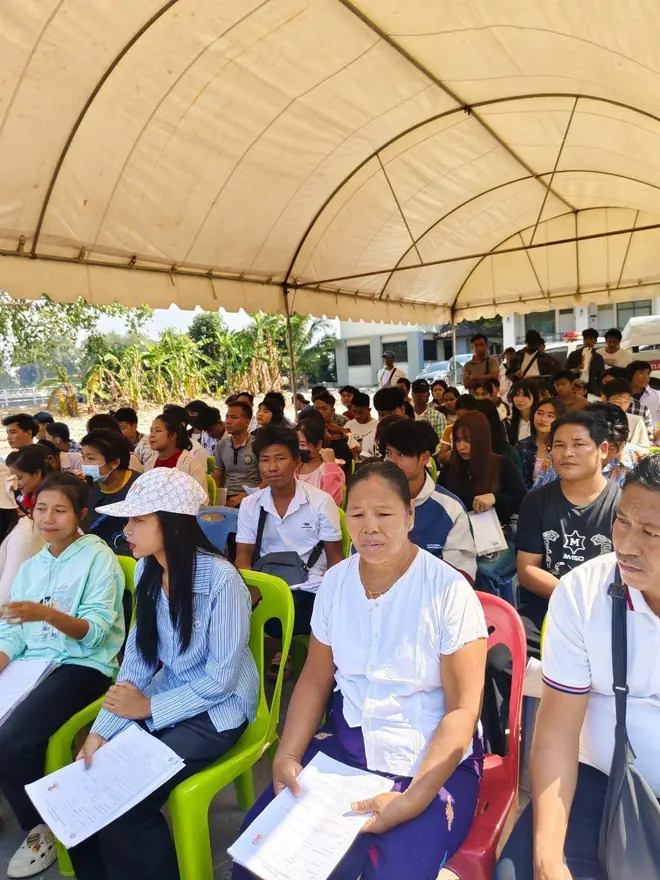 ภาพการทำงานจริง